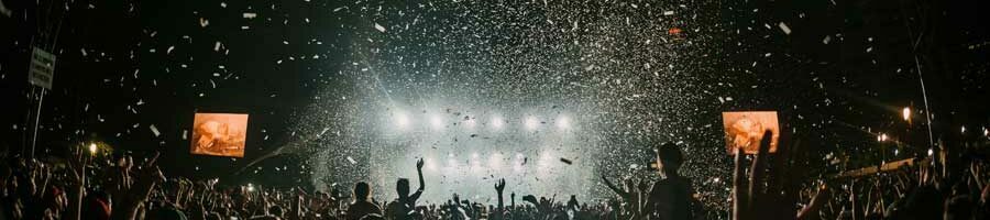Kommt zusammen Festival gemeistert